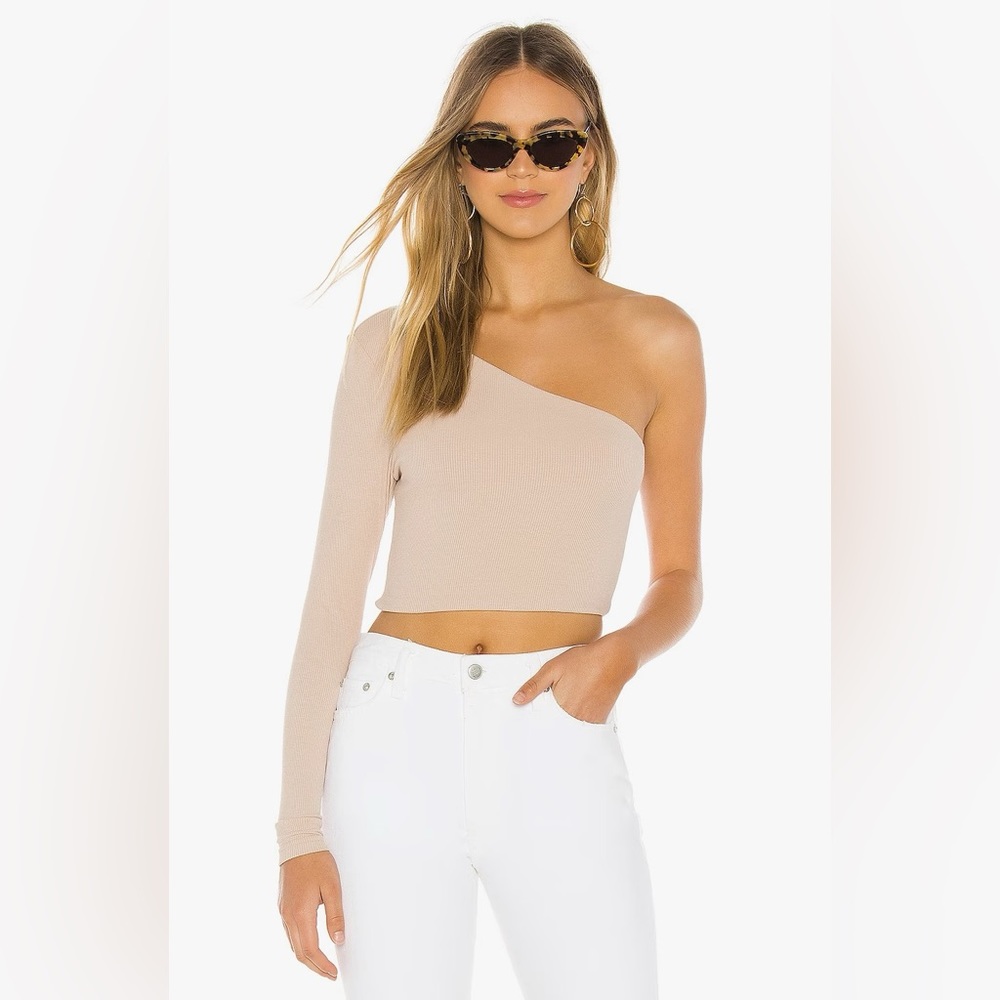 Revolve superdown Karol Ribbed Crop Top